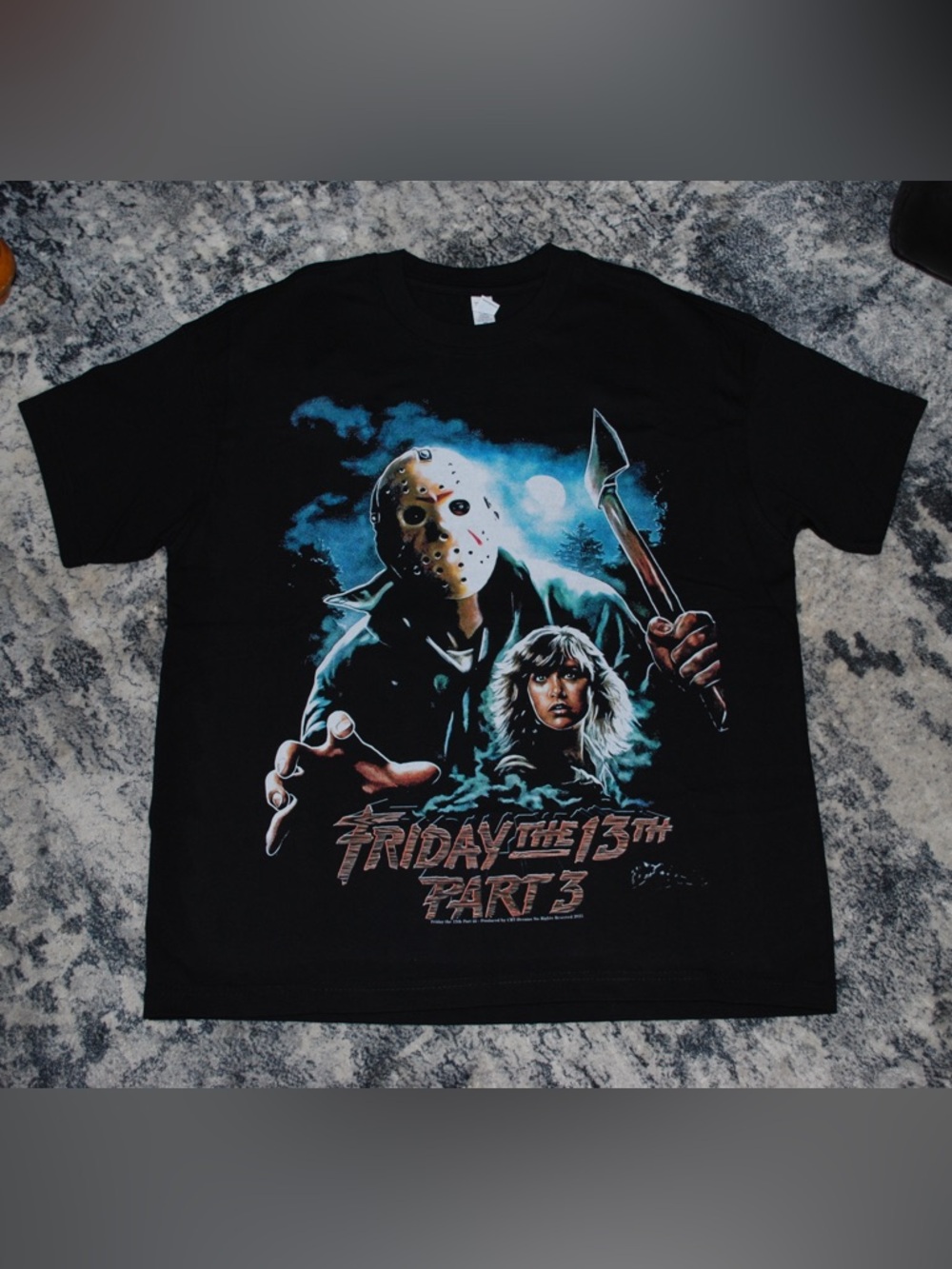 Friday The 13th Part 3 3D Jason Horror Movie Promo Shirt